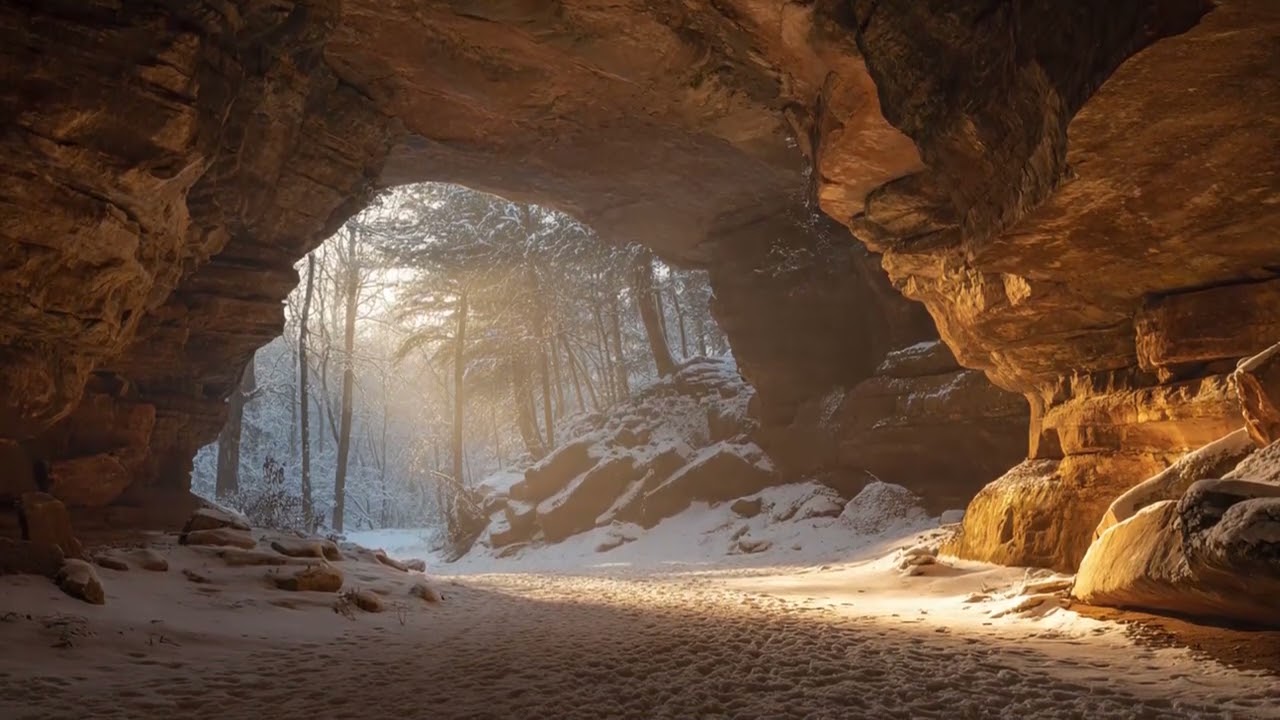 Snowfall Serenity: Medieval Winter Dreams | Relaxing Music