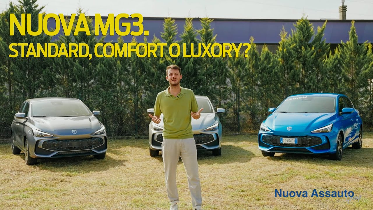 MG3 Hybrid Standard, Comfort o Luxury? Scopri le differenze e trova l'allestimento perfetto!