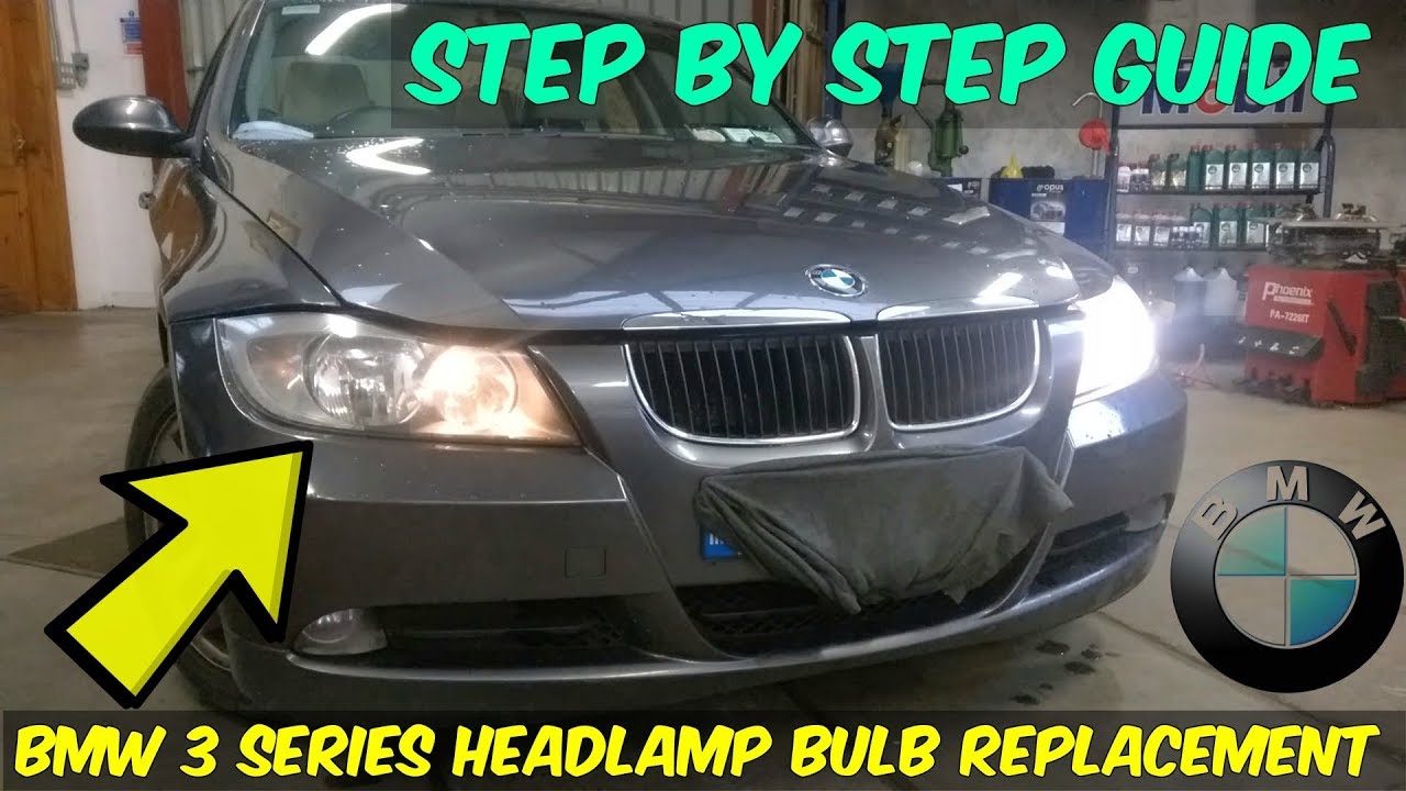 BMW 320d Headlamp Bulb Replacement - How To
