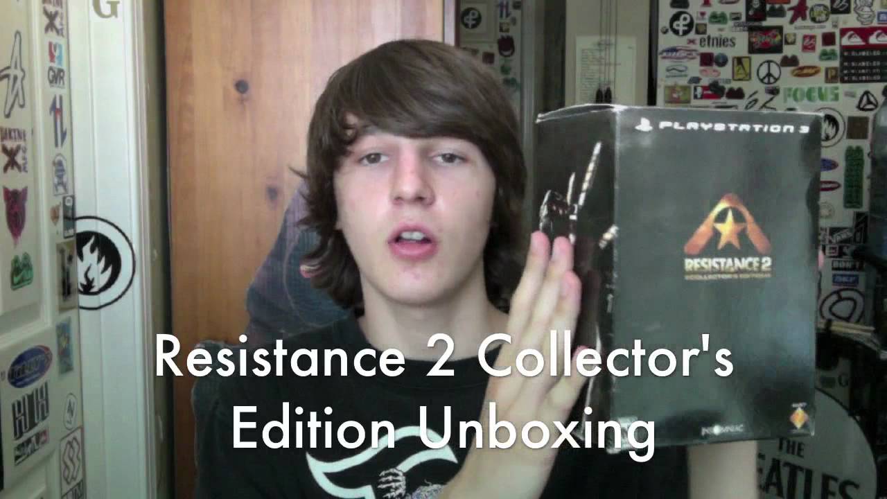 Resistance 2 Collector's Edition Unboxing (PS3)