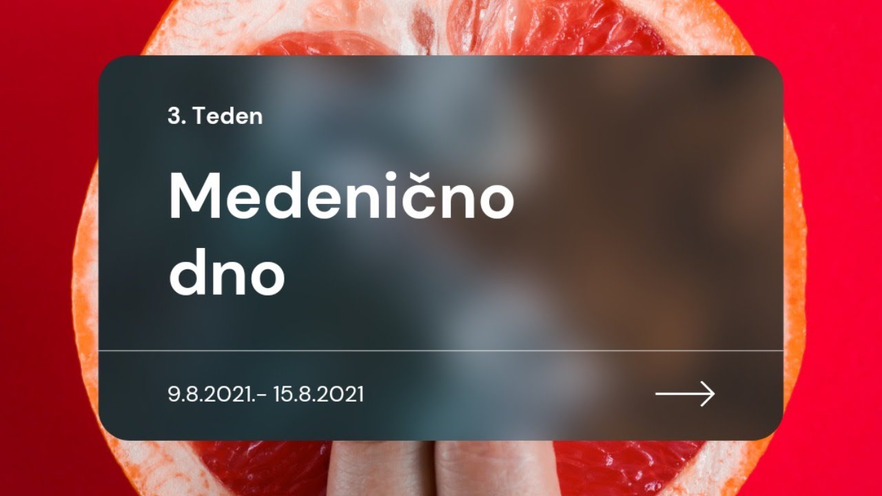 Tematski tedni: Medenično dno ali zakaj samo keglove vaje ne delujejo