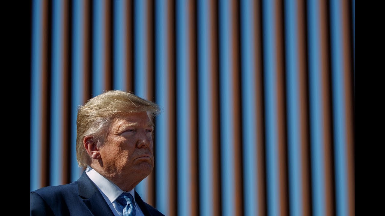 Segment Of Trump's Border Wall Falls Over Into Mexico Due To Wind