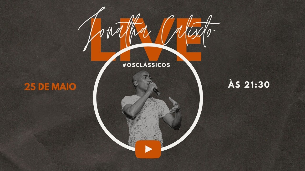 #LIVE Jonatha Calixto | OS CL&Aacute;SSICOS