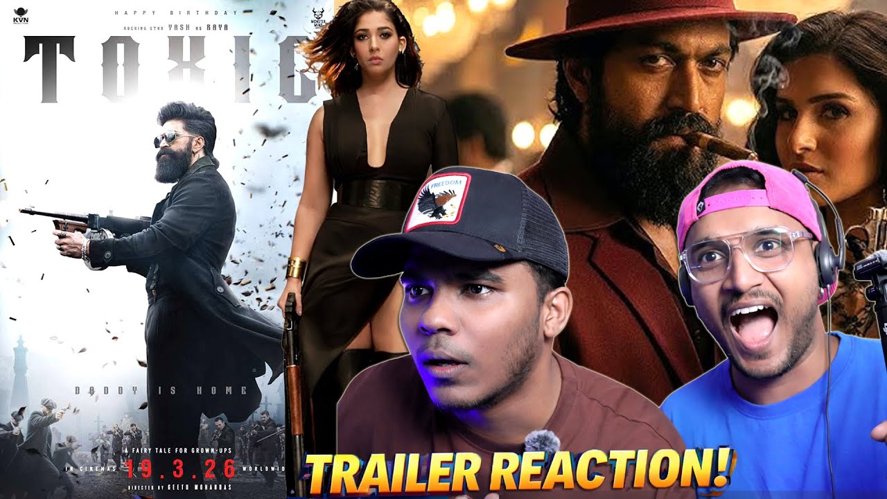 Yash Is UNSTOPPABLE TOXIC Trailer Reaction | KGF Level Mass? #yash #toxic #malayalamreaction