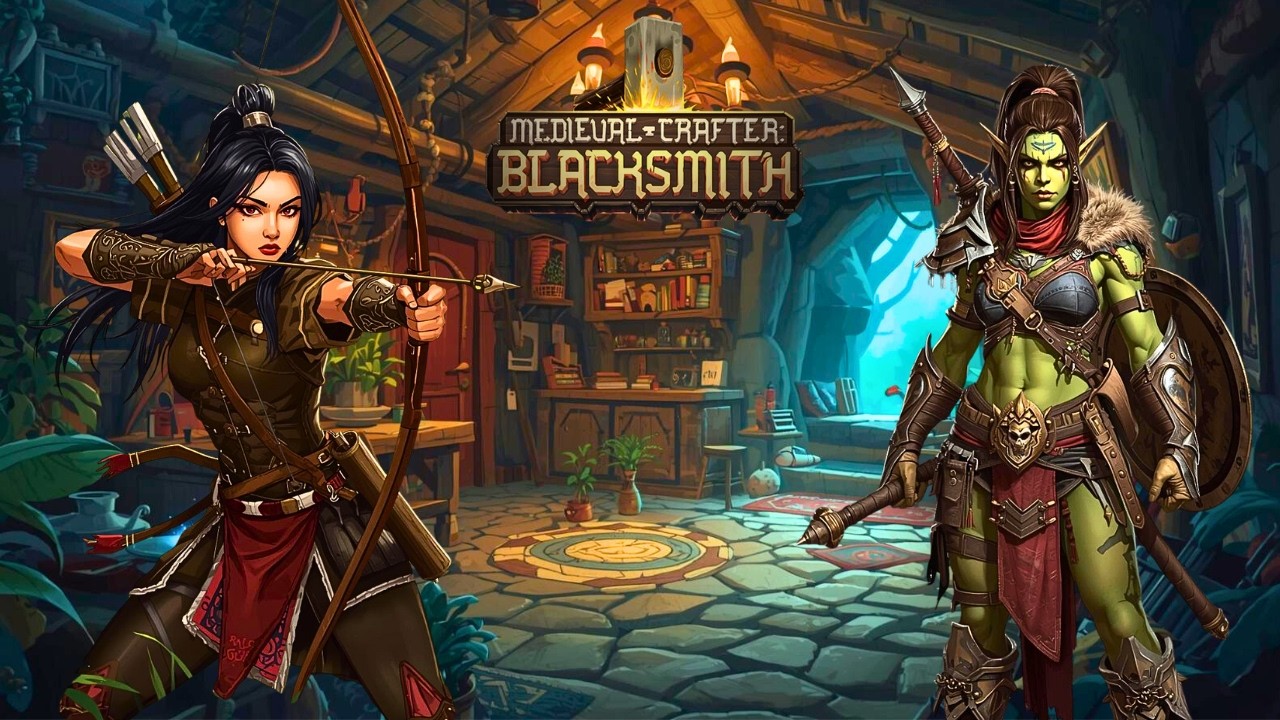 ZWERBOWAŁEM NOWEGO BOHATERA ! | Medieval Crafter : Blacksmith #2