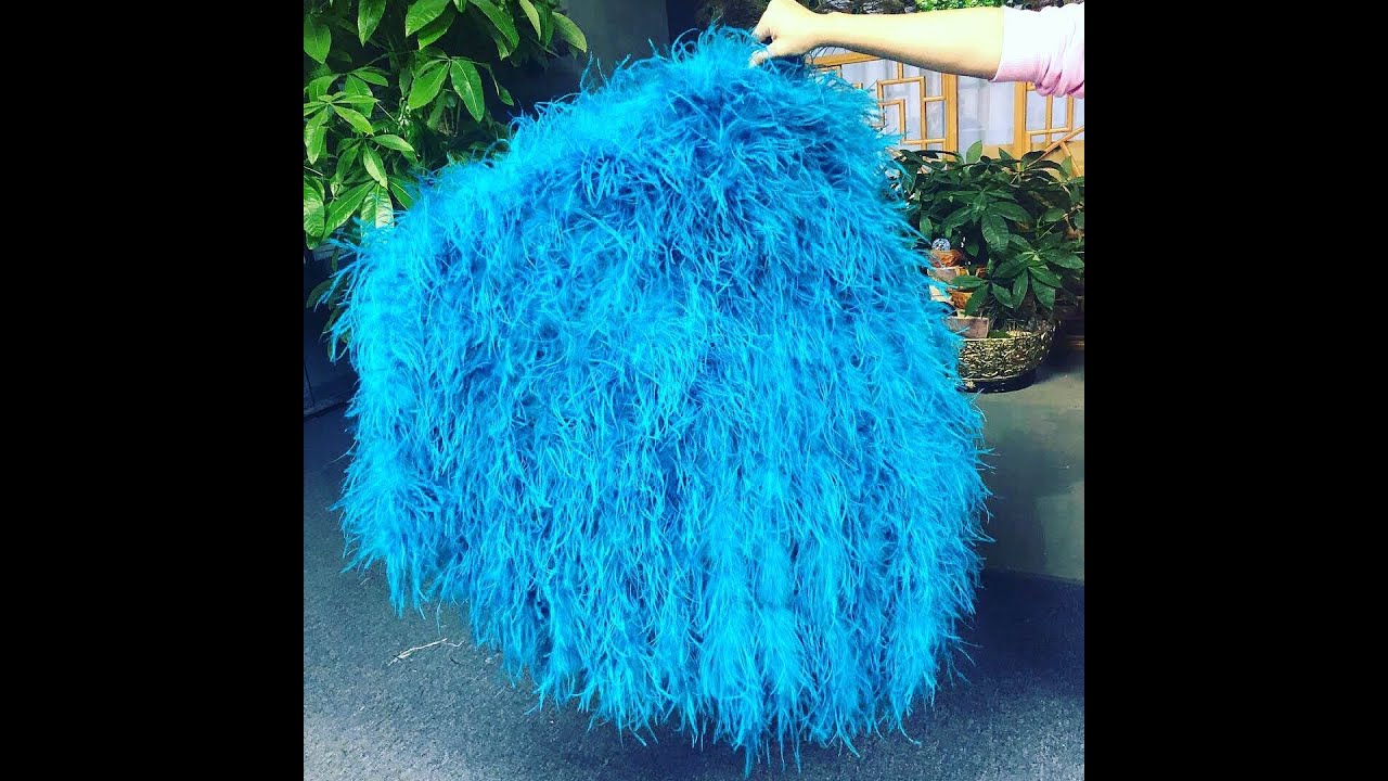 how to make a boa fan ( instructions to make a waterfall boa )