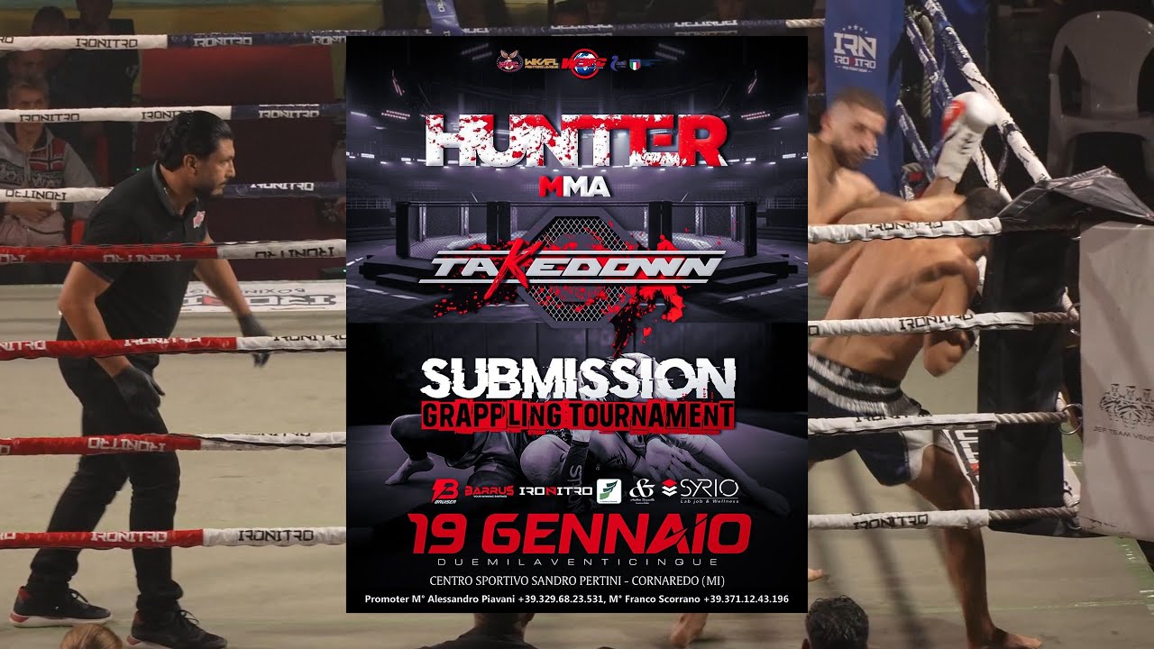 HUNTER MMA WBFC 2025 Gabbia