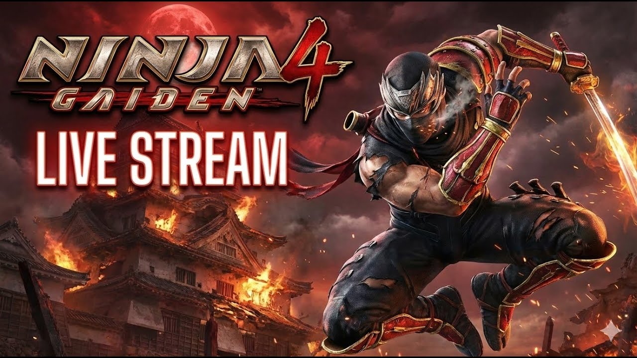 Ninja Gaiden 4 Stream lets Hang Out W Hindi Commentary 4rd