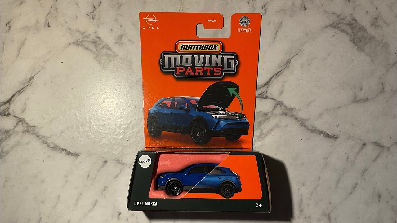 Matchbox Moving Parts Opel Mokka Unboxing