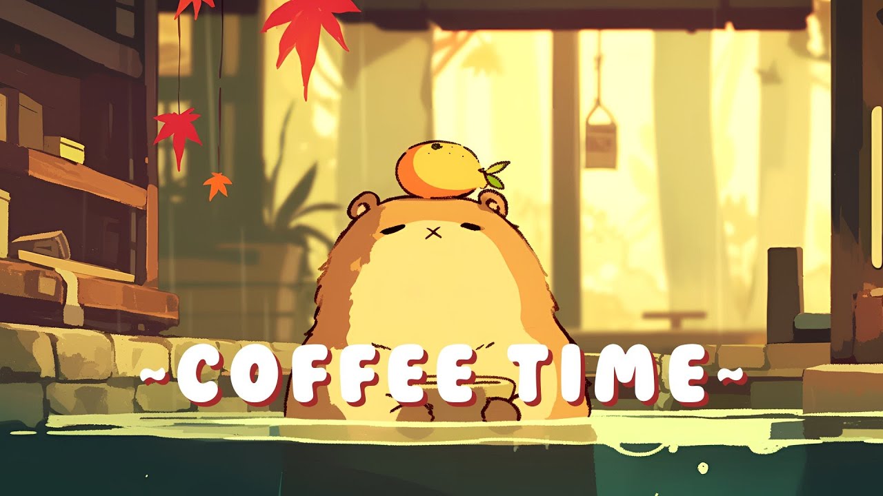Capybara Music Lab - Relaxing Beats to Study/Sleep/Chill ~ Quiet Moments ~ 🦫 🍵 ✨ | Study Aid