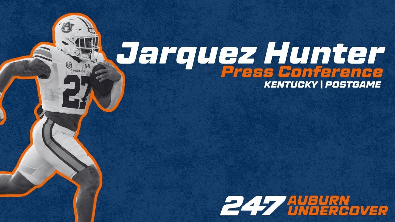 Auburn RB Jarquez Hunter | Kentucky win