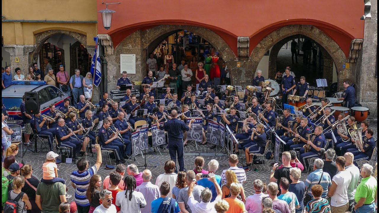 Polizeimusik Tirol - Innsbrucker Altstadtkonzert 2018