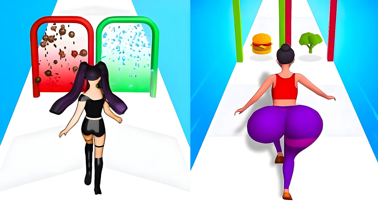 Build A Queen vs Twerk Race 3D - All Levels SpeedRun Gameplay Android iOS Ep 16