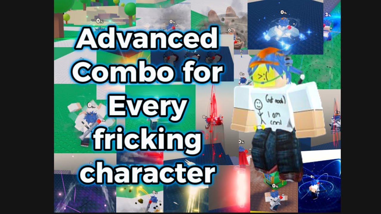 Advanced Combo for EVERY Character (Project Smash) WATCH TILL THE END 👀