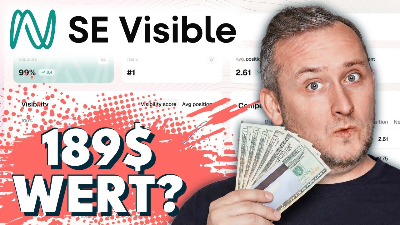 SE Visible: Der neue KI-Tracker für ChatGPT & Co. – lohnen sich 189$?