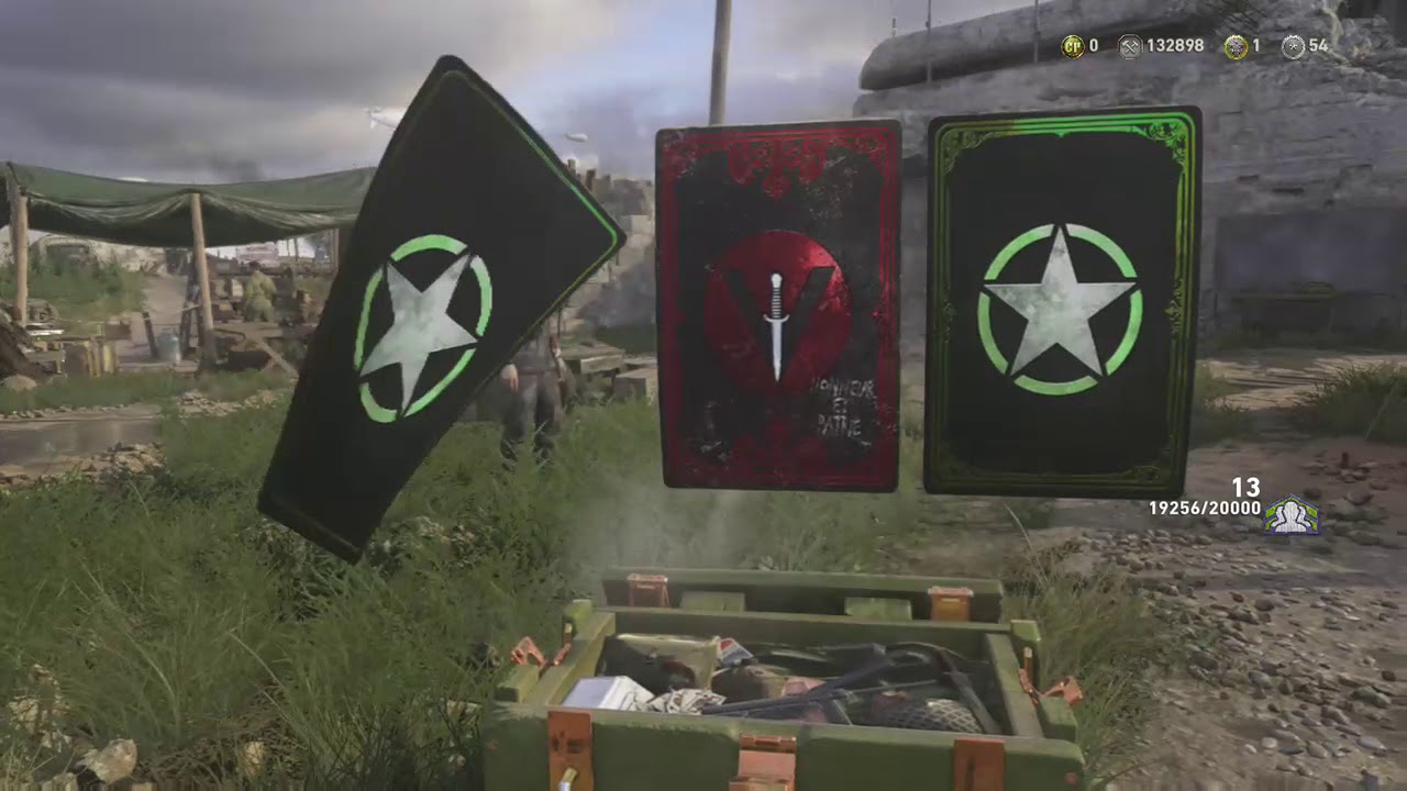 COD WWII 100 Rare supply drops