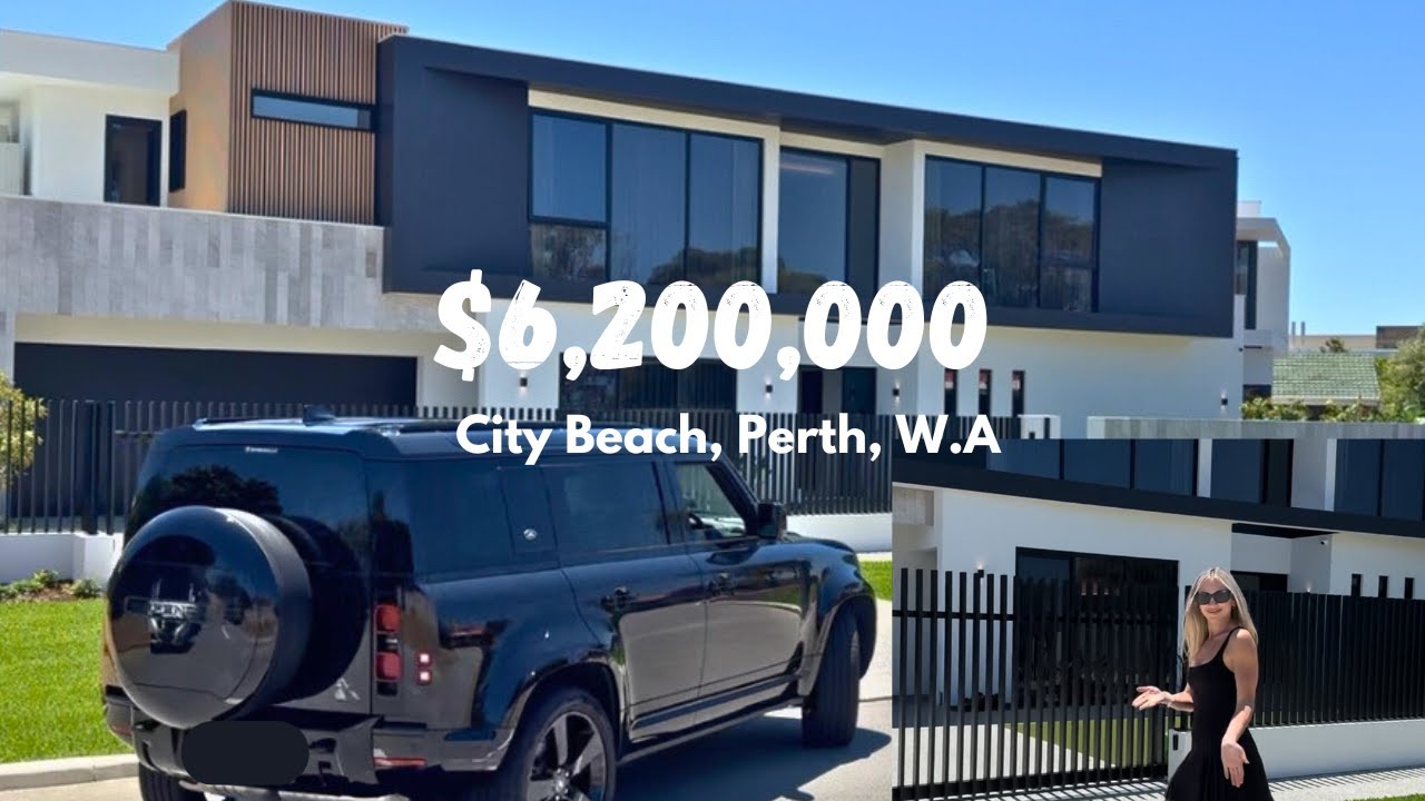 Luxury Real Estate House Tour In Australia- $6,200,000 City Beach Home!
