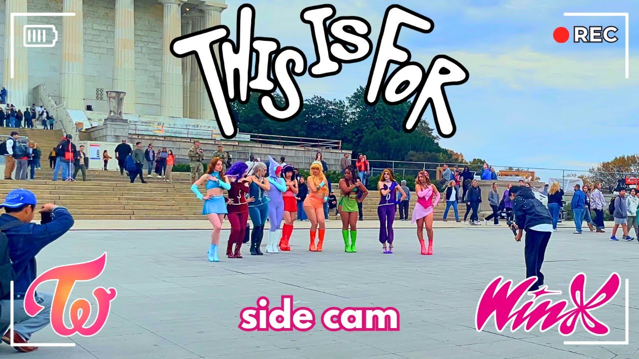 [SIDE CAM | COSPLAY KPOP IN PUBLIC] WINX CLUB ★ TWICE | ‘THIS IS FOR’ Dance Cover ✨