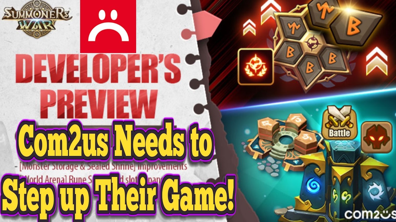 Developer Preview 4 Review. Com2us, What is Even THIS?! - Summoners War