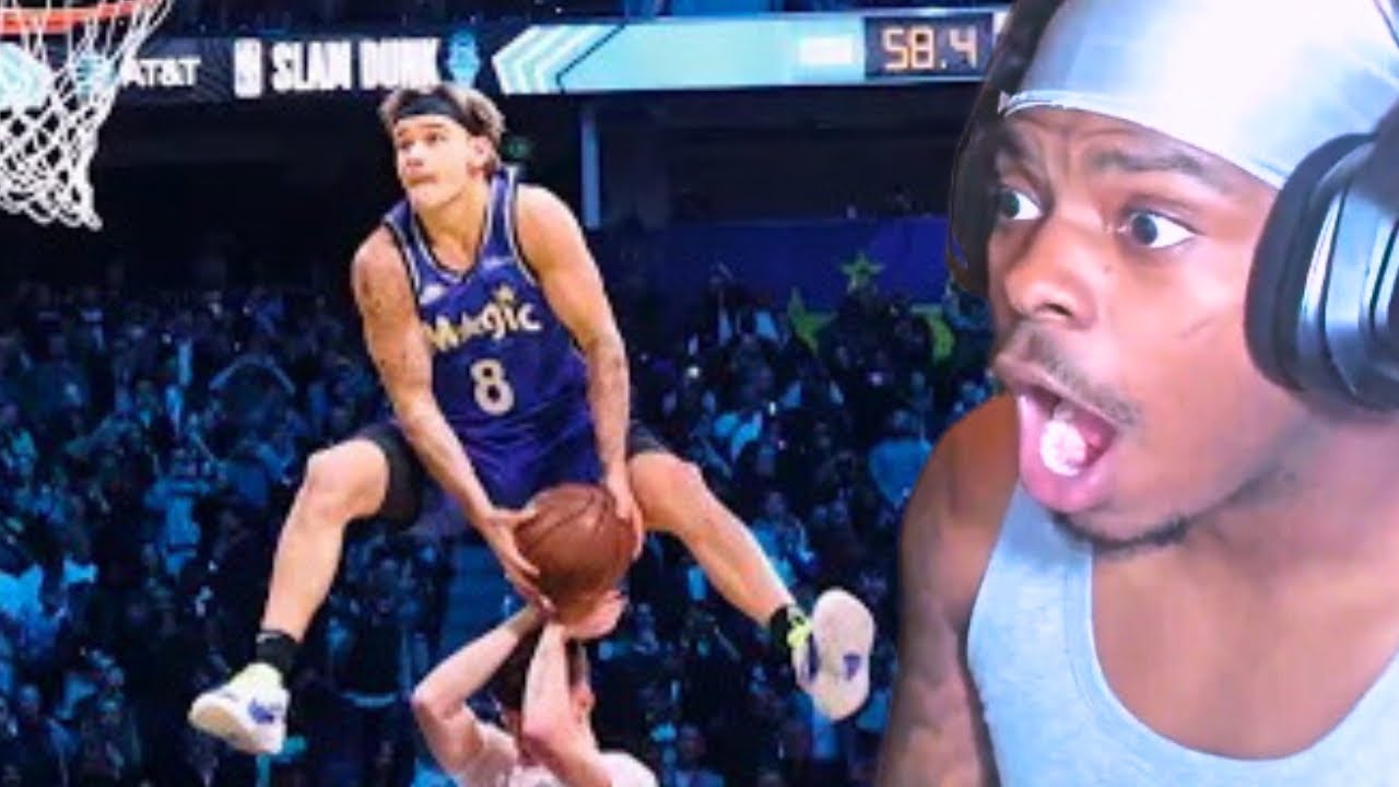 they say white people cant jump...they lied reaction to FULL 2025 NBA Slam Dunk Contest Highlights