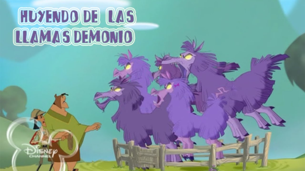 Kuzco: un emperador en el cole - Huyendo de las llamas demonio [Castellano - España]