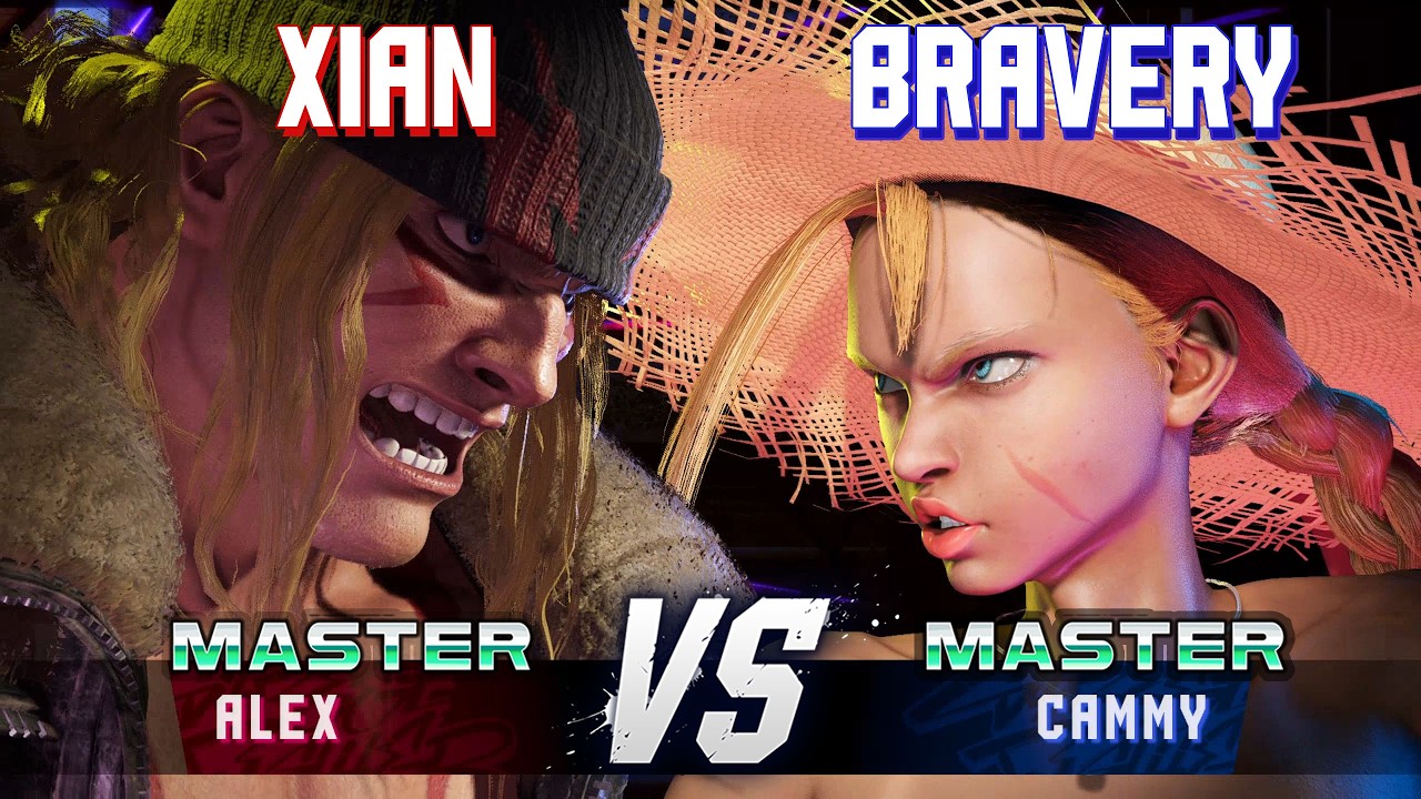 SF6 ▰ XIAN (Alex) vs BRAVERY (Cammy) ▰ High Level Gameplay