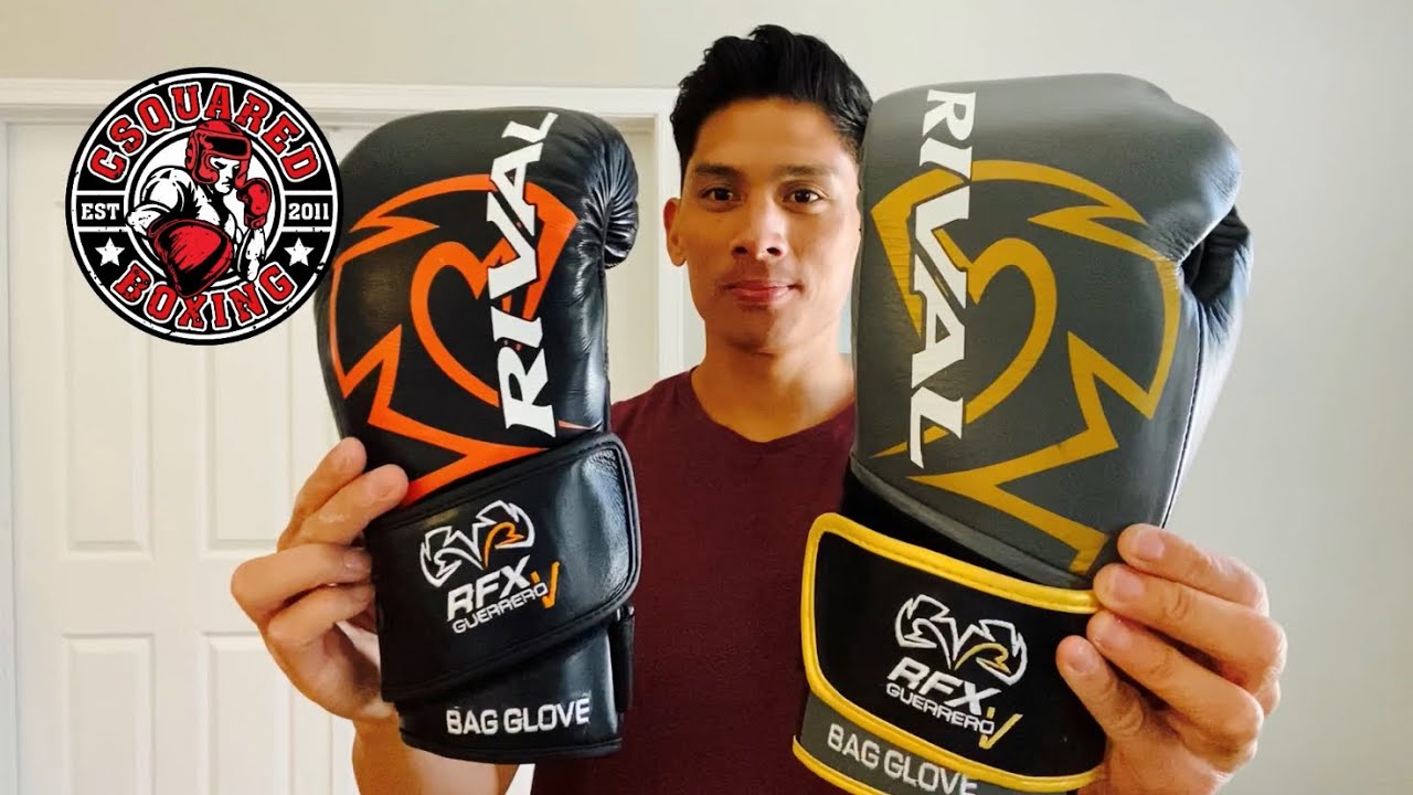 Rival Boxing Guerrero Bag Gloves REVIEW- I COMPARE THE HDE-F AND SF-F GLOVES!