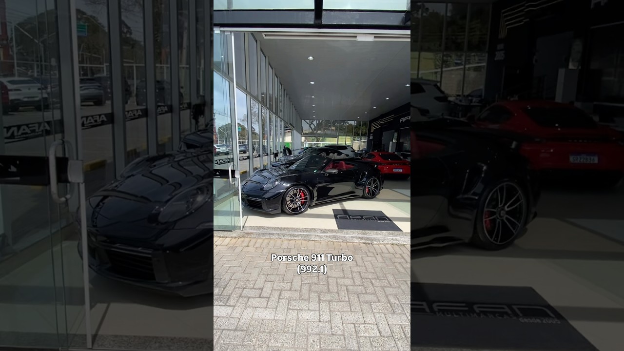 Porsche 911 Turbo Cabrio (992.1) em detalhes! | #shorts