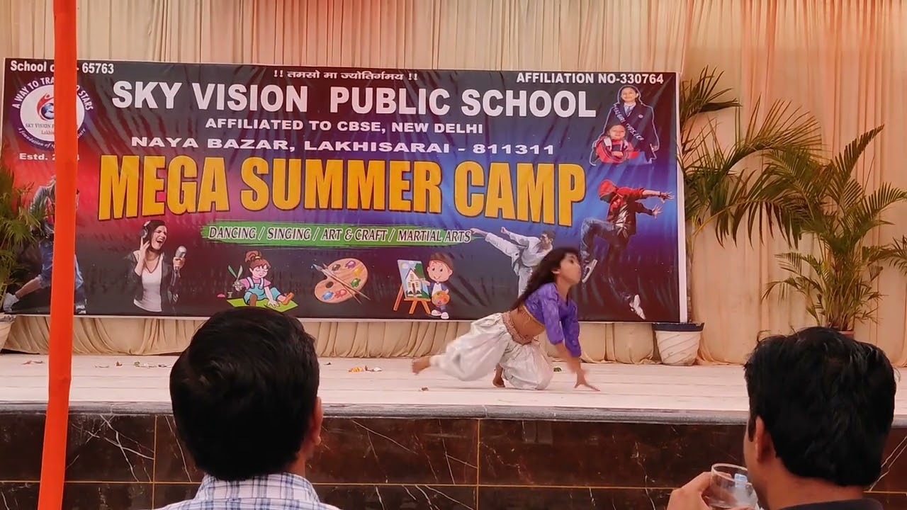Oo antava mawa and saki and garmi song .. sky vision public school dance caver by navya neerja