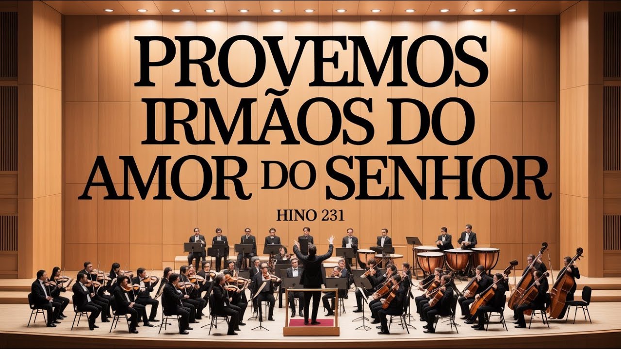 PROVEMOS IRMÃOS, DO AMOR DO SENHOR | HINO 231 (Orquestra Emaús)