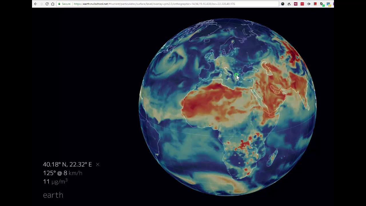 Intro to earth.nullschool.net