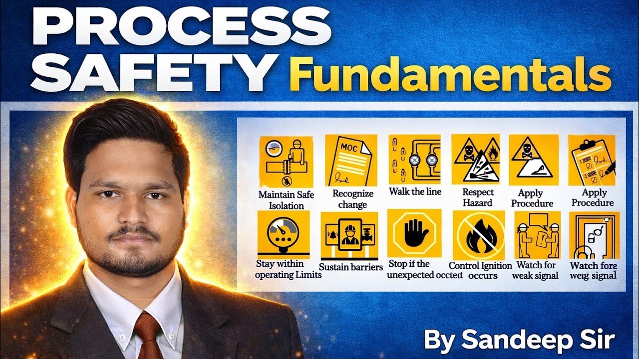 Process Safety Fundamentals (PSF) | Process Safety || Basic Principles of ProcessSafety Fundamentals
