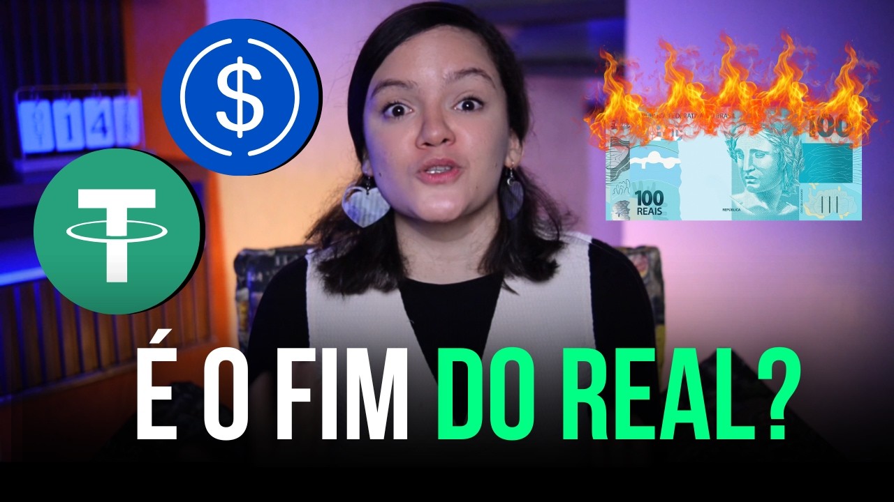 Como o USDC e USDT vão ACABAR com o REAL! A VERDADE QUE ESCONDEM DE VOCÊ!