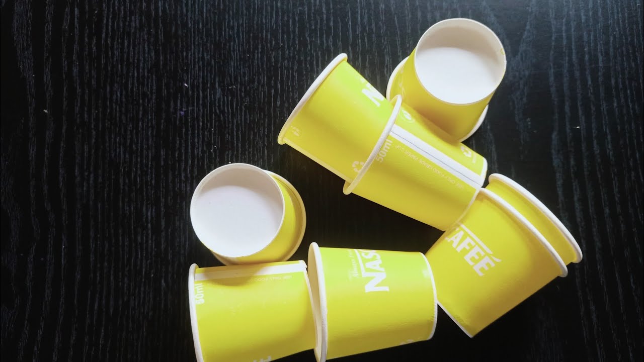 3 paper cup craft /diy paper cup/ easy wall decor / easy craft /