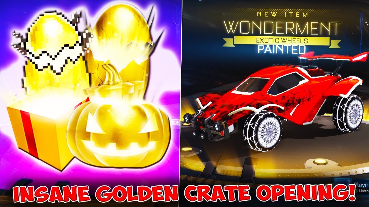 NOT ALL CRATES WILL BE GONE IN 2020! | INSANE Golden Crate Opening in Rocket League...