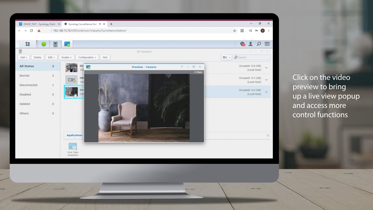 How to Set Up your ONVIF Compatible mydlink Camera with Synology NAS