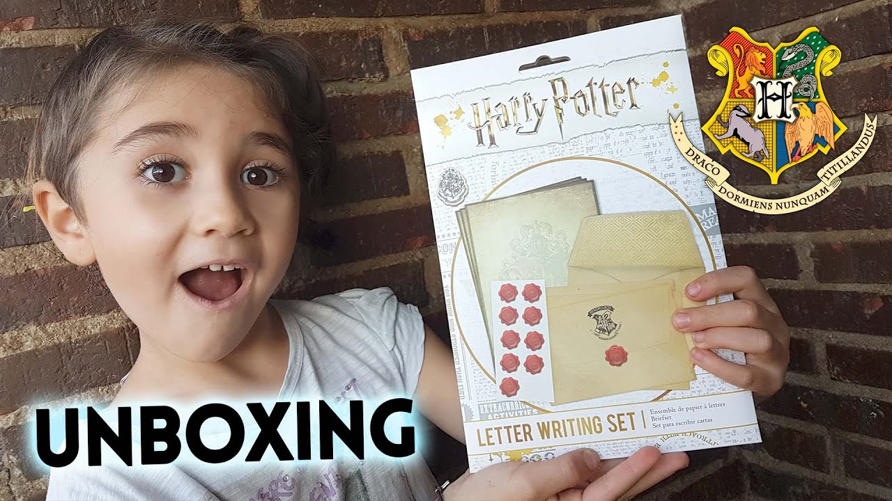 ⚡ HARRY POTTER ⚡ Set para escribir cartas de Hogwarts ¡LO ABRIMOS y te lo enseñamos!