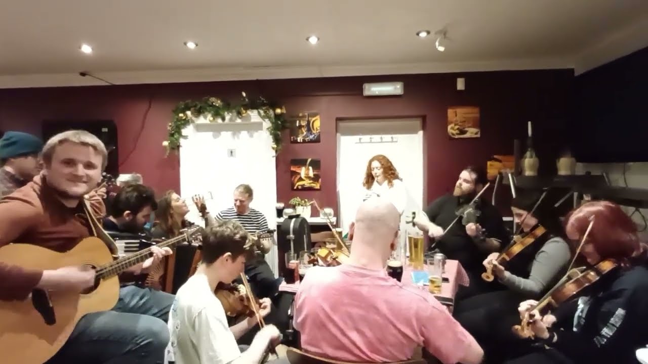 Boxing Day 2024 Manx Trad music Session at St.Johns, Isle of Man