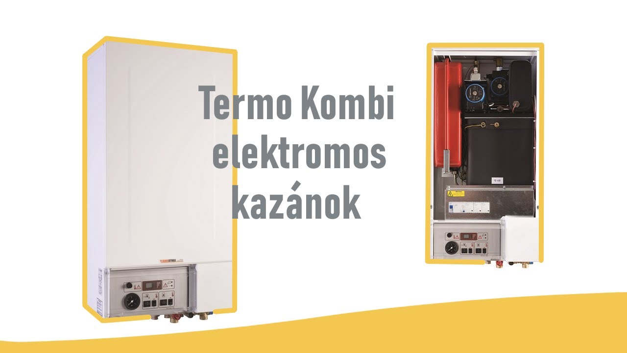 Termostroj Termo Kombi elektromos kazán bemutató