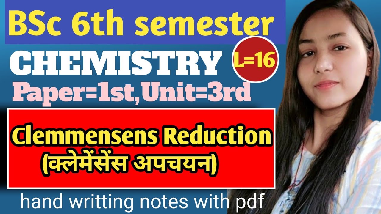 MPV reduction | bsc 6th semester chemistry paper 1st unit 3rd #viral#video✅