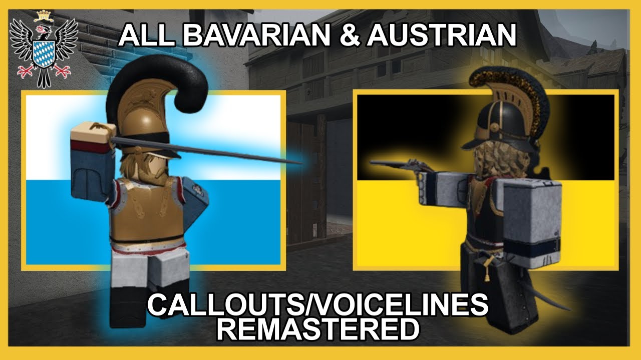 All Bavarian & Austrian Voicelines in Guts & Blackpowder REMASTERED | + Scrapped Lines