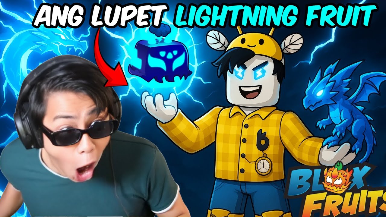 BUMALIK AKO PARA DITO?! LIGHTNING FRUIT ANG BANGIS MO! - BLOXFRUITS