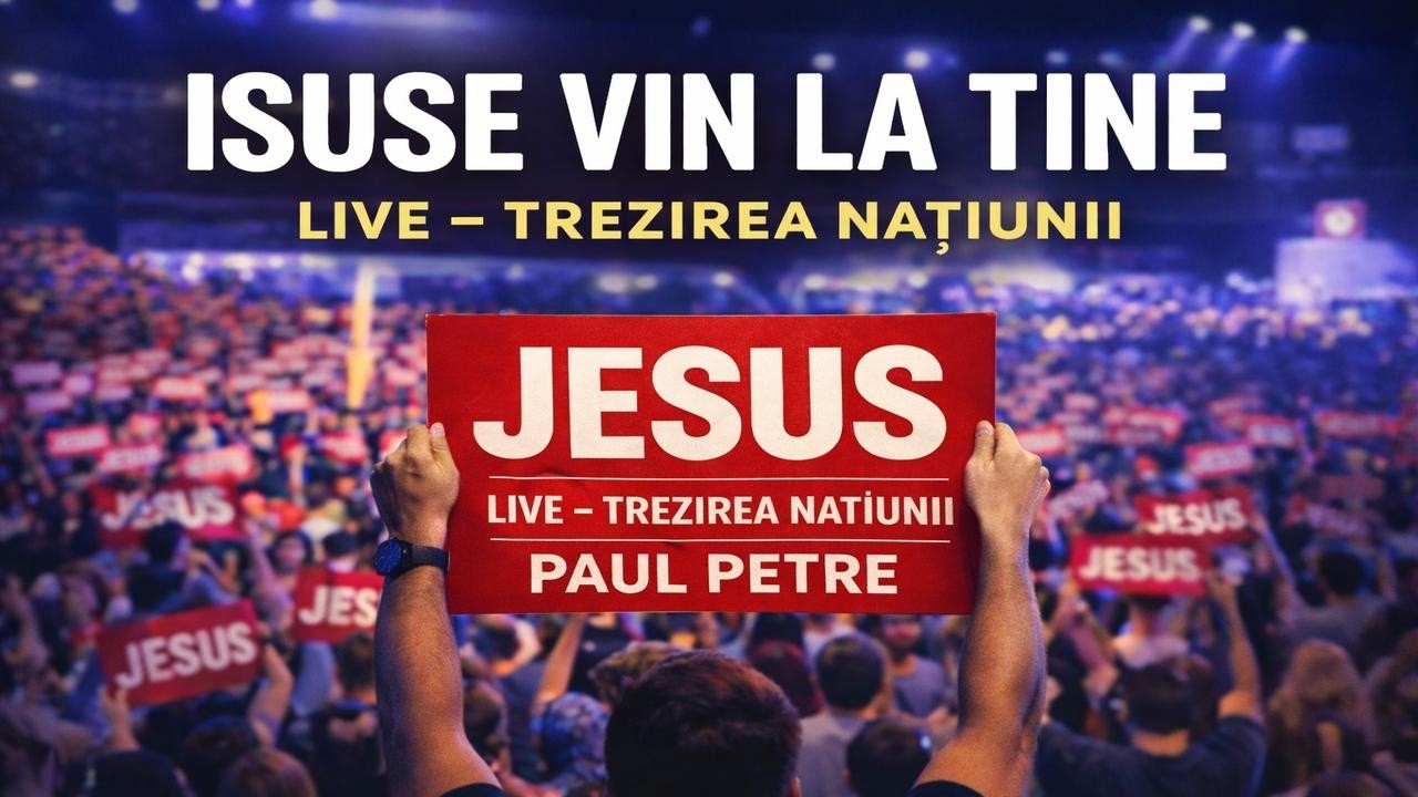 Isuse, vin la Tine – Moment Live | Trezirea Națiunii România | Paul Petre