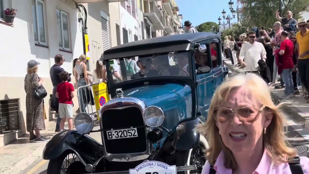 Sitges vintage car rally 2025 -F
