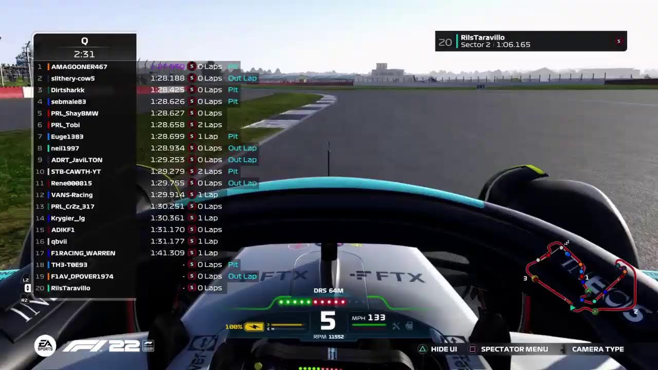 Pro Racing League  Division 1  Season 2  Round 1  Silverstone  no assists