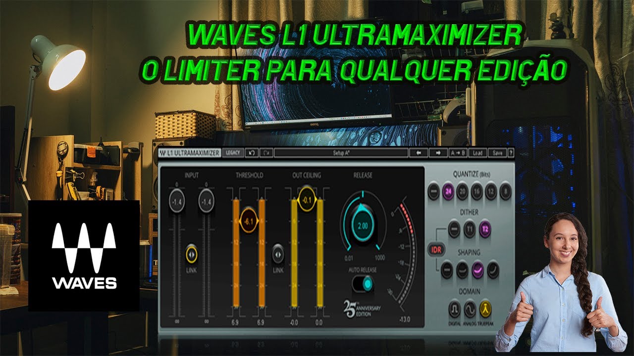 L1UltraMaximizer-  O Limiter mais completo da Waves na masterização e Mixagem