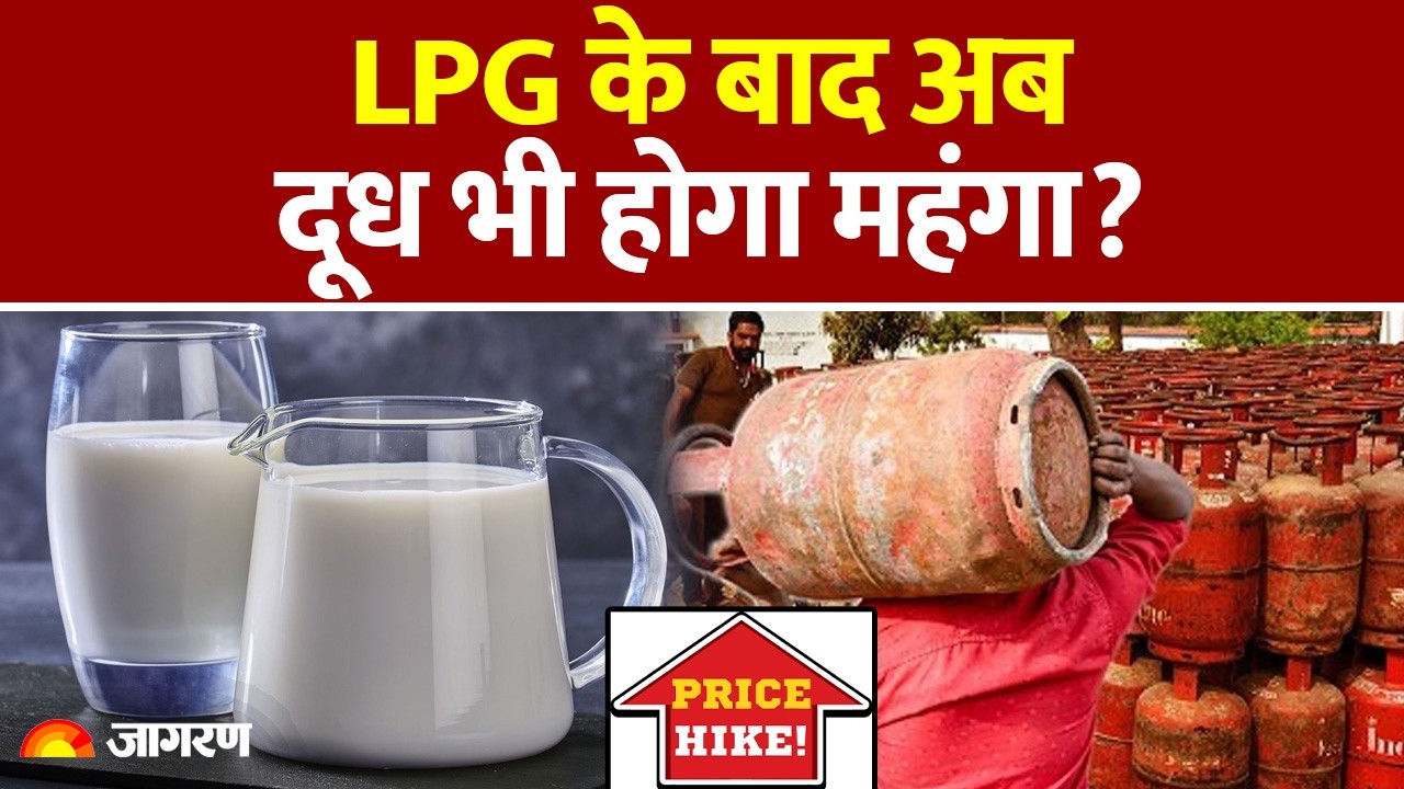Milk Price Hike: LPG Price के बाद अब दूध भी होगा महंगा? | Hindi News: Gas Cylinder : Milk Price