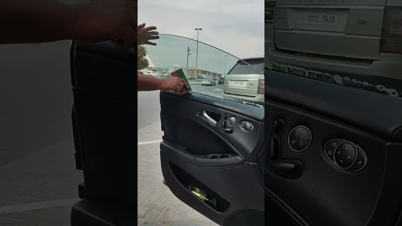 Mercedes original seat covers Repair and tint