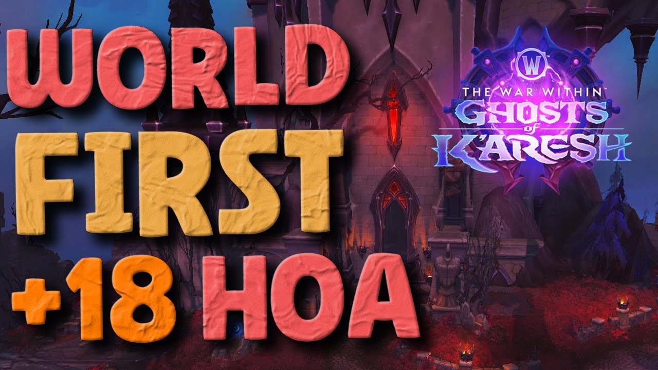World First +18 Halls of Atonement (INSANE LUCK)  - Rank 1 Ele Shaman PoV - Patch 11.2 - Season 3