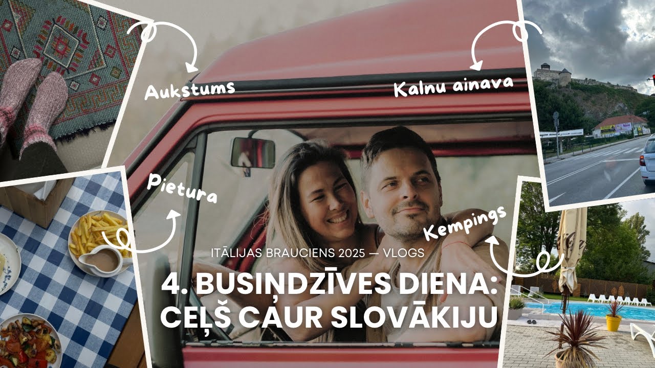 Ģimenes piedzīvojumu brauciens uz Itāliju 1988. gada Volkswagen T3 busiņā — ceturtā diena